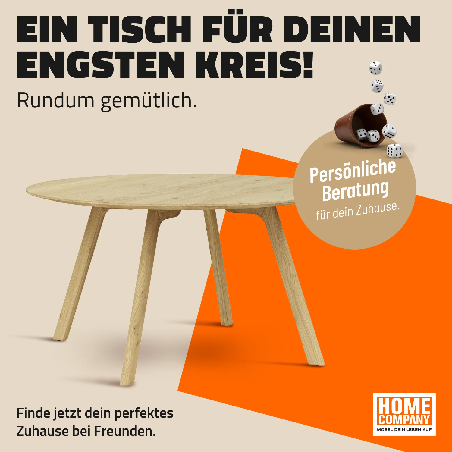 Home Company Möbel – Kampagne