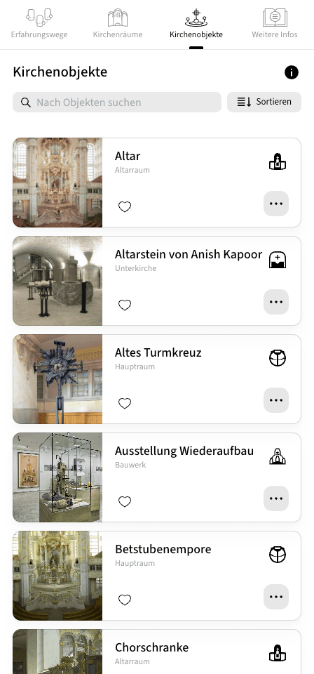 Erfahrungswege – Web-App