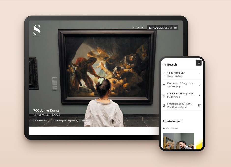 Städel Museum – Website Relaunch
