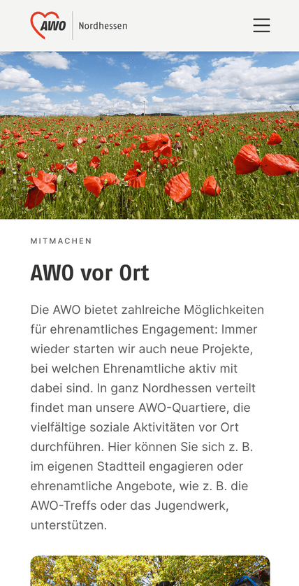 AWO Nordhessen – Website