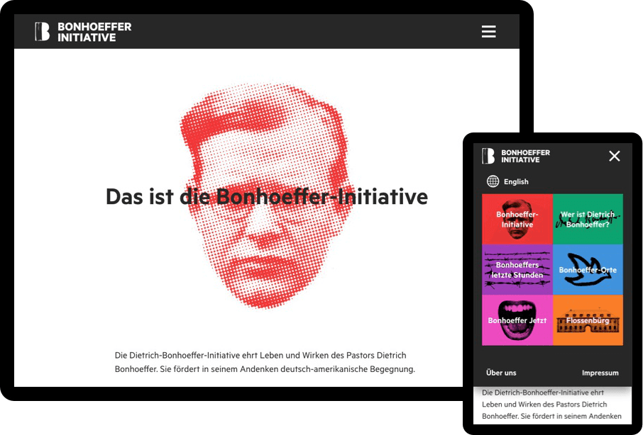 Bonhoeffer Initiative – Microsite