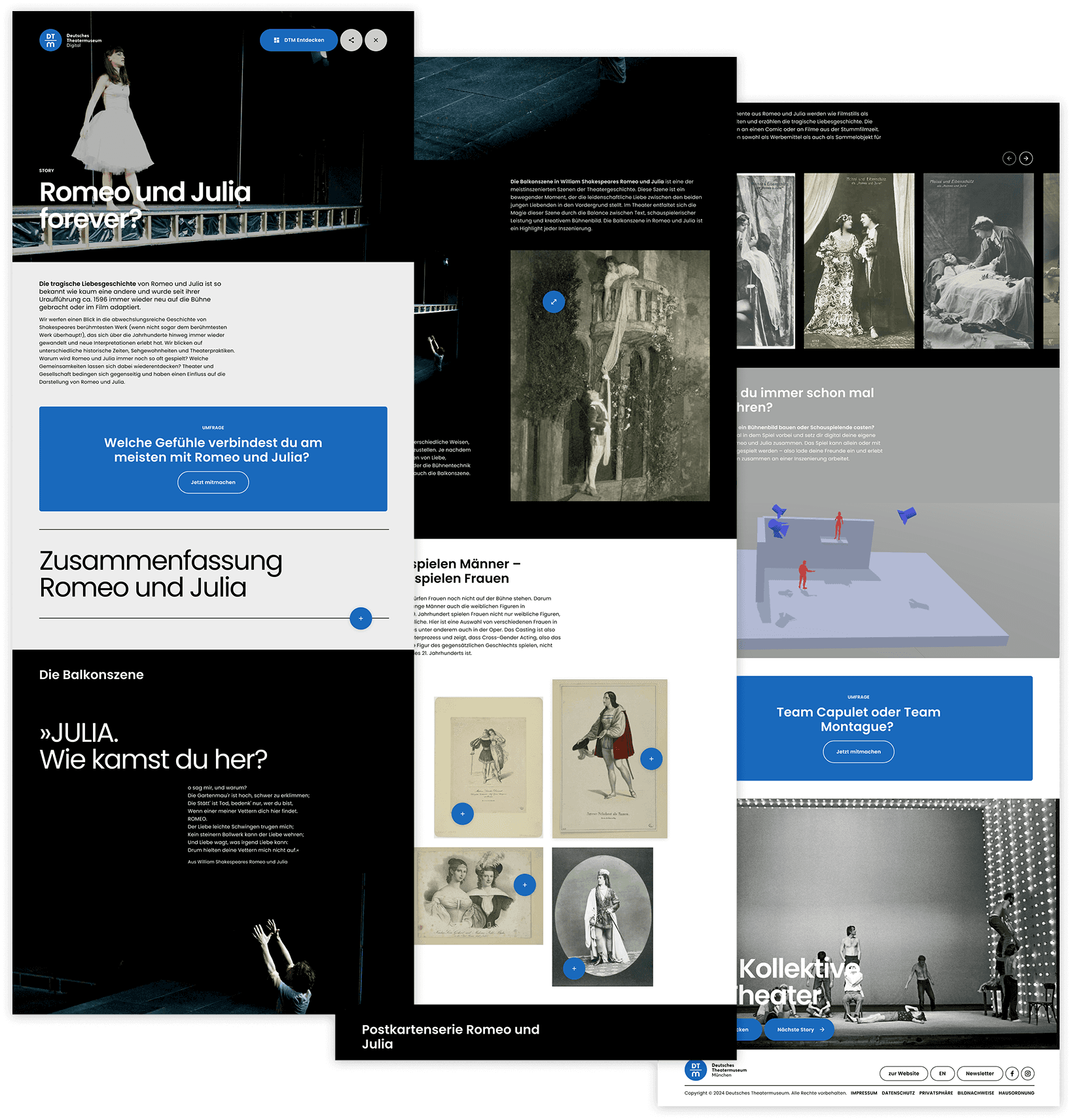 Deutsches Theatermuseum – Website