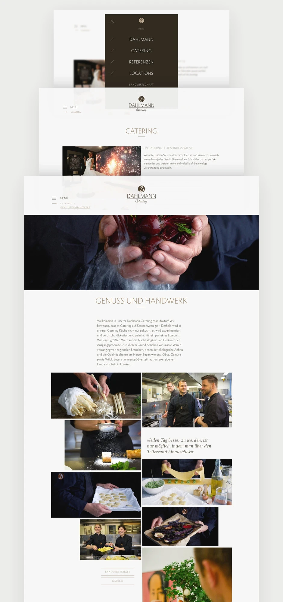 Dahlmann Catering – Website