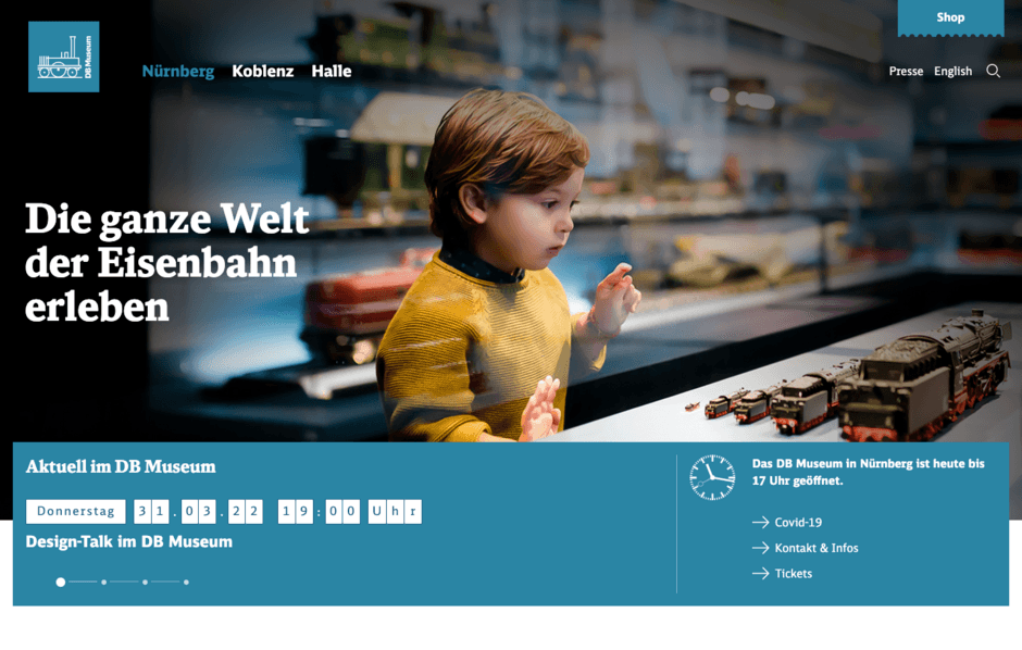 Deutsche Bahn Museum – Website