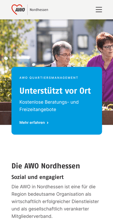 AWO Nordhessen – Website