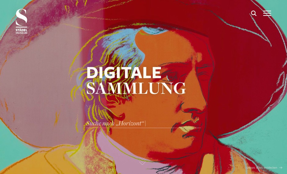 Digitale Sammlung – Website